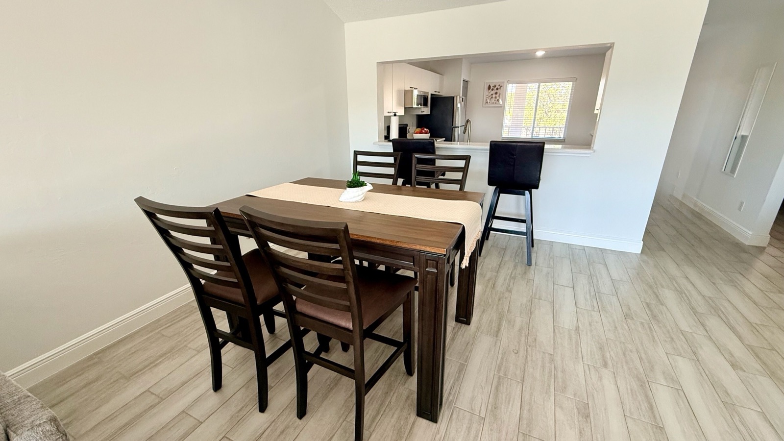 Fully equipped kitchen