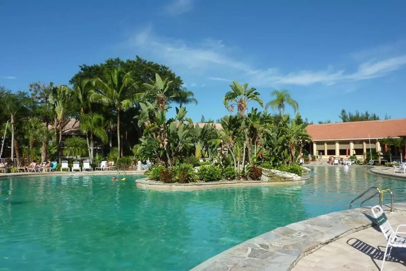 Private pool on the screened lanai