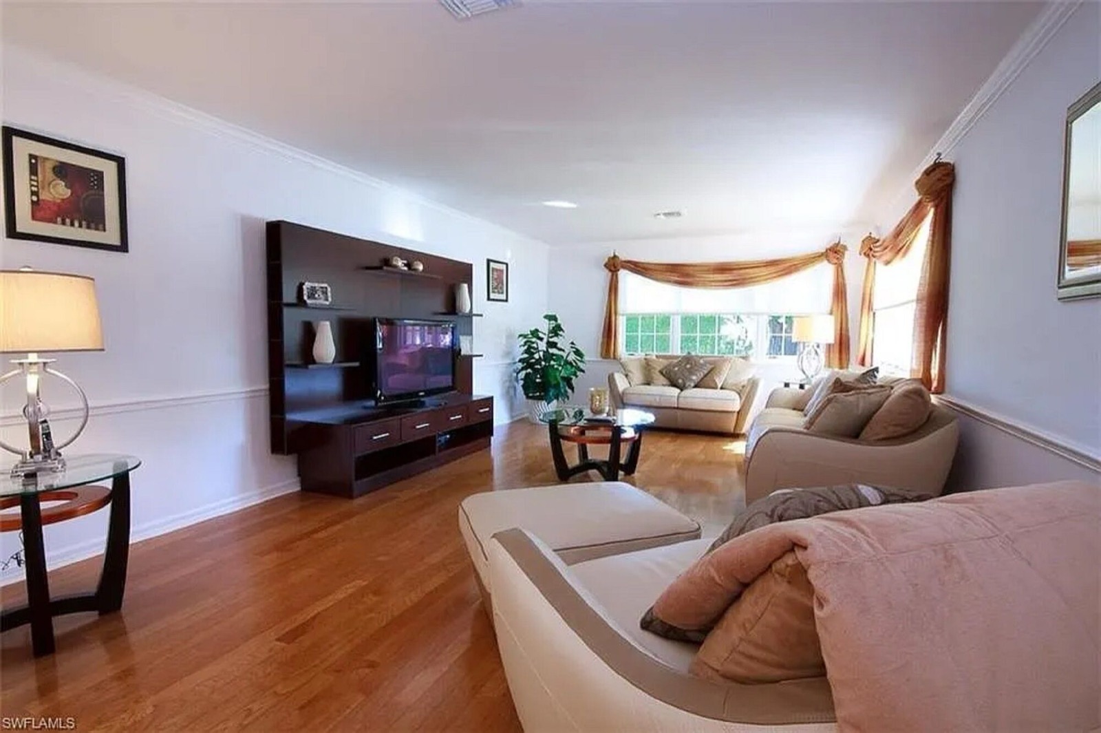 Living room with comfortable seating