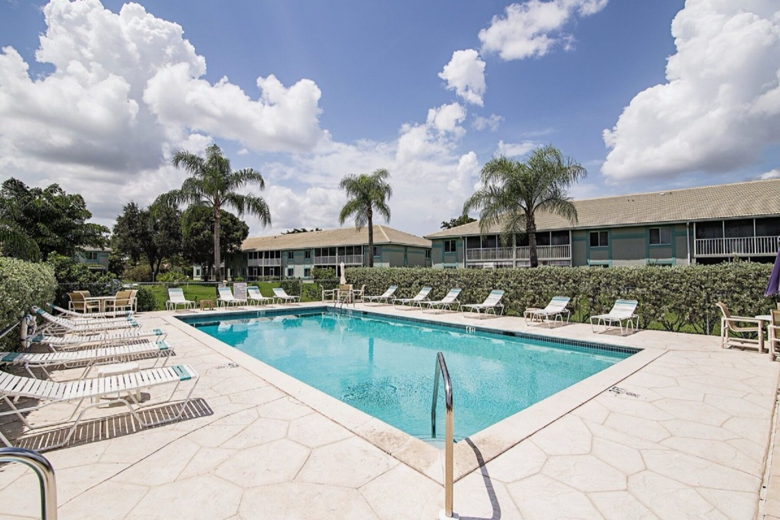 Private pool on the screened lanai